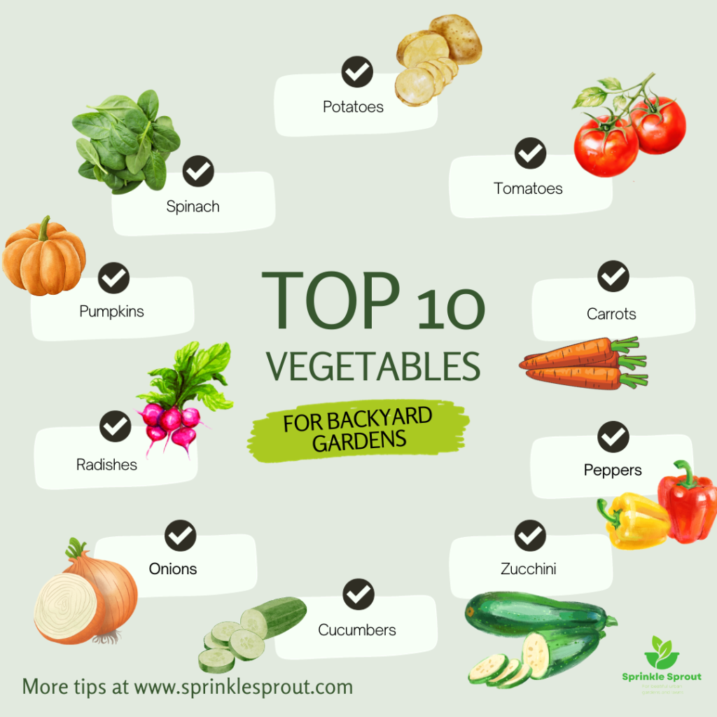 top 10 vegetables to grow in your garden confidently with fertilizers and irrigation